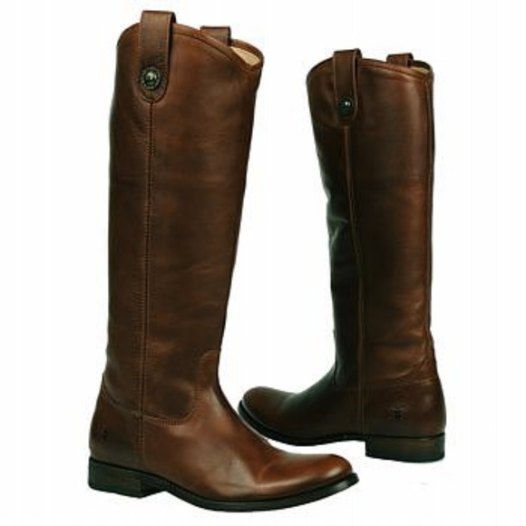 FRYE Melissa Sweet Button Tall Boots - Picture 1 of 5